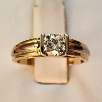 Gold Diamond Ring 14Kt