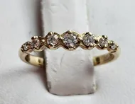 Gold Diamond Ring 18Kt