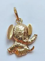 Gold Elephant Pendant