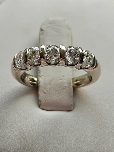 Gold Diamond Eternity Ring