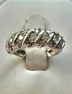 Gold Diamond Ring 14Kt