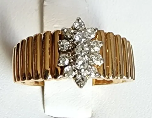 Gold Diamond Ring